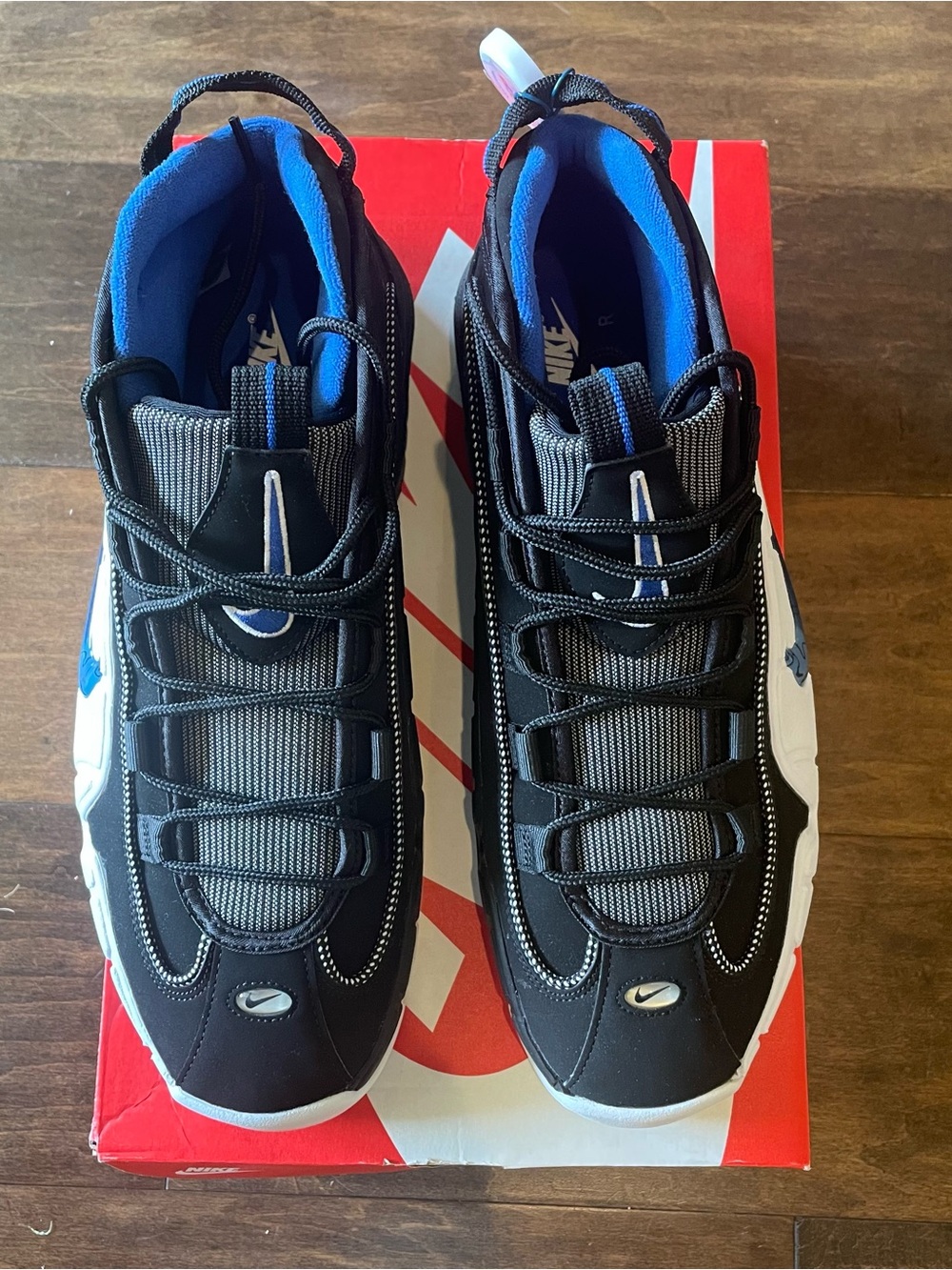 Nike Air Max Penny 1 Orlando Mid Top (2022) Black Varsity Royal 12 - Picture 3 of 9